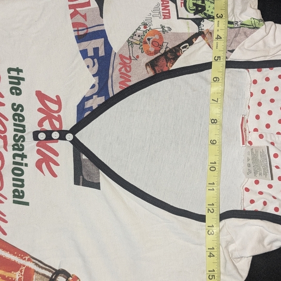 Coca~Cola Fanta tshirt with hood - Picture 5 of 8